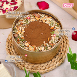  Set nguyên liệu làm Bánh tiramisu (hộp thiếc) 700ml 