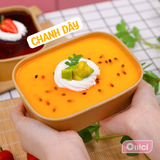  Set nguyên liệu Bánh mousse kèm HỘP GIẤY thượng hạng 2 vị chanh dây và dâu thành phẩm 750ml/bánh 