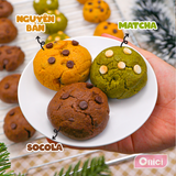  Chocochip Mochi 3 vị  Thành Phẩm 30 cái 