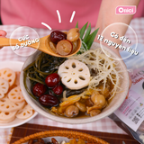  Set nguyên liệu nấu Sâm bổ lượng 30 Chén 