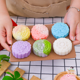  COMBO SET NGUYÊN LIỆU LÀM BÁNH TRUNG THU DẺO 3 LOẠI NHÂN + KHUÔN | BẾP CỦA MẸ ONICI 