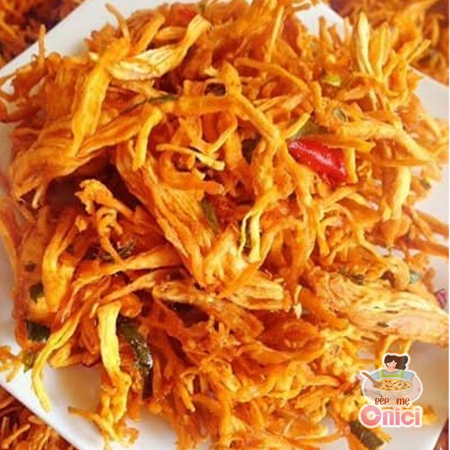  Khô gà Bơ Tỏi  Siêu Ngon  (100G - 500G) 