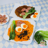  Set Mì trộn Quắn Quéo 2 vị carbonara và tương đen (3 tô mì siêu ngon) 