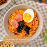  Set Mì trộn Quắn Quéo 2 vị carbonara và tương đen (3 tô mì siêu ngon) 