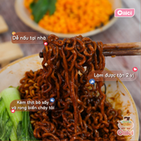  Set Mì trộn Quắn Quéo 2 vị carbonara và tương đen (3 tô mì siêu ngon) 