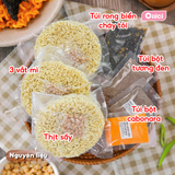  Set Mì trộn Quắn Quéo 2 vị carbonara và tương đen (3 tô mì siêu ngon) 