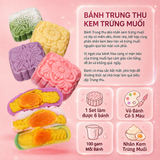  SET NGUYÊN LIỆU LÀM BÁNH TRUNG THU DẺO TRỨNG MUỐI – ( 2 phân loại ) bánh 100 gram | BẾP CỦA MẸ ONICI 