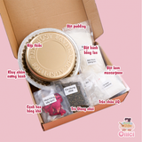  Set nguyên liệu làm bánh Bánh Ô Long Nhài (Hộp Thiếc 700ml) 