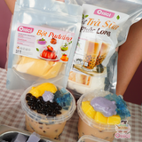  Combo Trà sữa Phúc Long kèm 100Gram pudding Trứng 