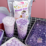  Set nguyên liệu Trà sữa Khoai Môn thành phẩm 25-30 ly ( 3-4 lít thành phẩm ) 