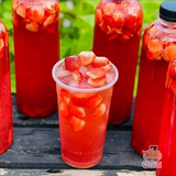  Set nguyên liệu Trà dâu nấu 20-25 ly 