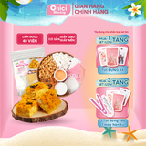  Set nguyễn liệu làm Bánh bông tuyết (20 viên) 