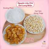  Set nguyên liệu Chè sen long nhãn 20-25 CHÉN 