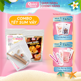  Combo Tết Bánh Bông Tuyết + Nougat Thượng Hạng Kèm dụng cụ 