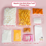 Set nguyên liệu làm Bánh bông tuyết (40 viên) 