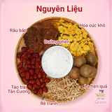  Set Nguyên Liệu Nấu Sâm bông cúc 30-35 ly (4-5 lít nước) 