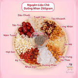  Set nguyên liệu nấu Chè dưỡng nhan (500gram) 25-30 chén 