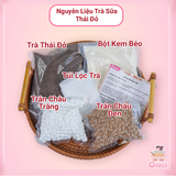  Set nguyên liệu Trà Sữa Phúc Long thành phẩm 30-35 ly ( 4-5 lít thành phẩm ) 
