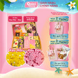  Set nguyên liệu Chocolate Bark, socola thanh thành phẩm 6 THANH 3 VỊ 