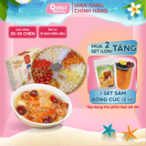  Set nguyên liệu nấu Chè dưỡng nhan 15 vị (700gram) 30 - 35 chén thành phẩm 