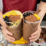  Set nguyên liệu Milo Dầm trân châu pudiing Thành phẩm 10-12 ly milo dầm FULL TOPPING 