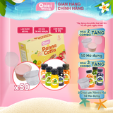  Set Làm Bánh Panna cotta 60-65 hũ thành phẩm (60ml/1 hũ) 