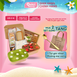  Set nguyên liệu làm Bánh tiramisu (set 2 vị) 12-14 hũ (100ml/hũ) hoặc 2 hộp giấy oval (750ml/hộp) 