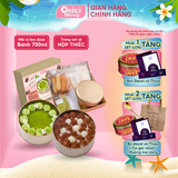  Set nguyên liệu làm Bánh tiramisu (hộp thiếc) 700ml 