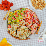  Combo Kẹo Nougat + Bánh Bông Tuyết Hoàng Kim (thượng hạng) 