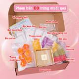  SET NGUYÊN LIỆU LÀM BÁNH TRUNG THU DẺO TRỨNG MUỐI (2 phân loại ) + KHUÔN bánh 100gram | BẾP CỦA MẸ ONICI 