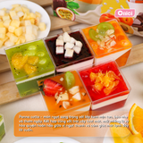  Combo Panna cotta +50 hũ đựng 60ml+ 5 chai sốt (70ml) 