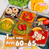  Set Làm Bánh Panna cotta 60-65 hũ thành phẩm (60ml/1 hũ) 