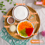  Set Làm Bánh Panna cotta 60-65 hũ thành phẩm (60ml/1 hũ) 