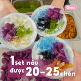  Set nguyên liệu Chè khoai dẻo 20-25 chén 