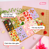  Set nguyên liệu làm Socola bark 120 VIÊN (Có Sẵn Khuôn) 