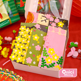  Set nguyên liệu Chocolate Bark, socola thanh thành phẩm 6 THANH 3 VỊ 