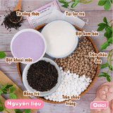  Set nguyên liệu Trà sữa Khoai Môn thành phẩm 25-30 ly ( 3-4 lít thành phẩm ) 
