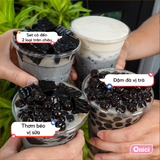 Set nguyên liệu Trà sữa Than Tre 25-30ly (4 lít) 