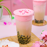  Set nguyên liệu Trà sữa Muối Hồng Himalaya thành phẩm 12 Ly 