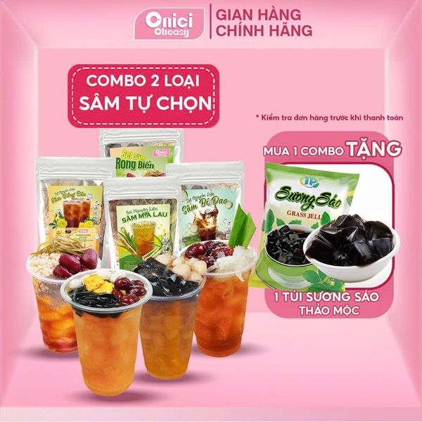 Combo 2 Vị Sâm Tự Chọn thành phẩm mỗi set 4-5 lít (30-35ly)