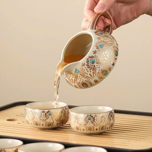 Bộ Ấm Trà Khổng Tước 2026 Sang Trọng, Tinh Tế