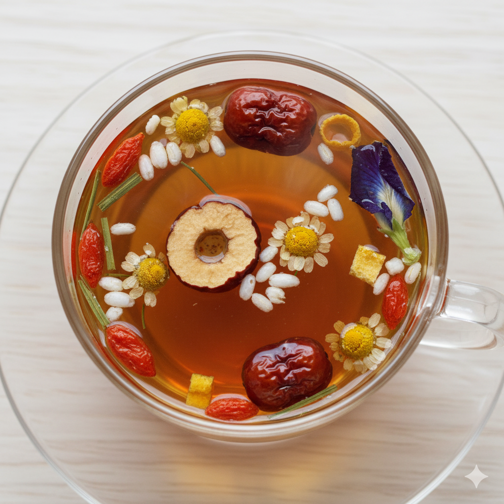 Trà Dưỡng Nhan Thất Vị An Nhiên