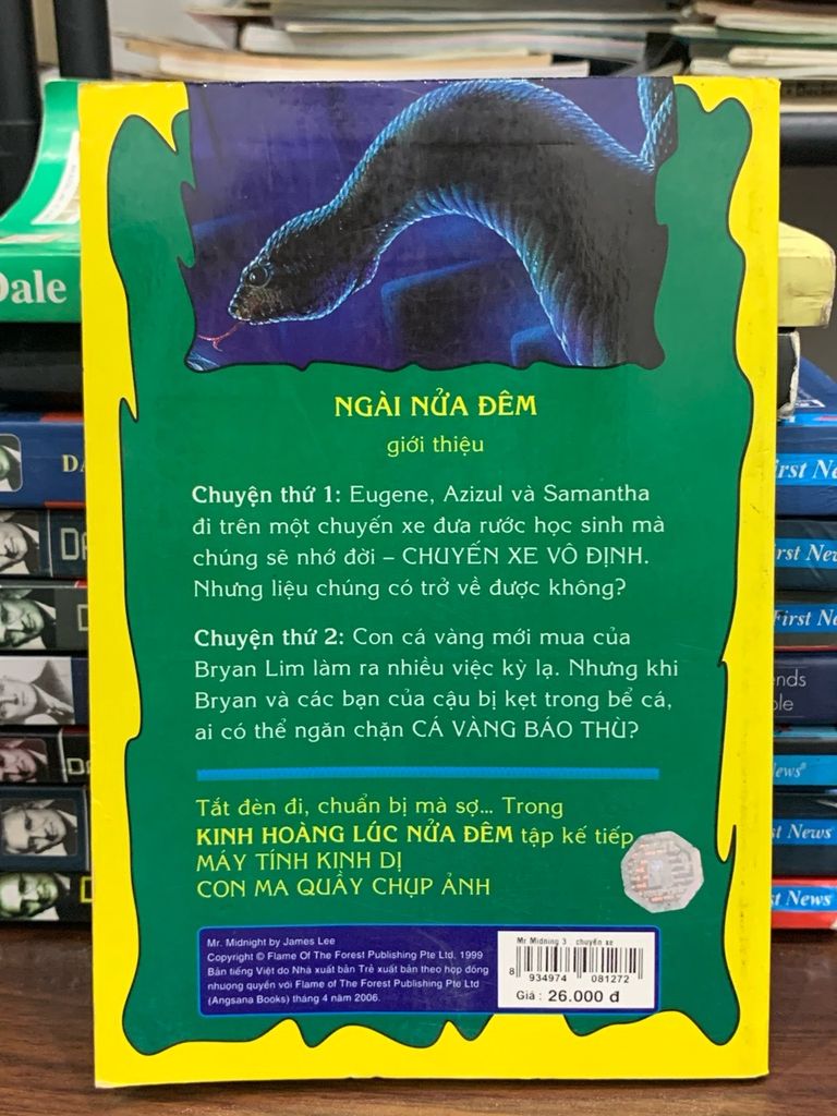 Mr Midnight Kinh hoàng lúc nửa đêm 3: Chuyến xe vô định, Cá vàng báo thù- James Lee - Ảnh chụp thực tế