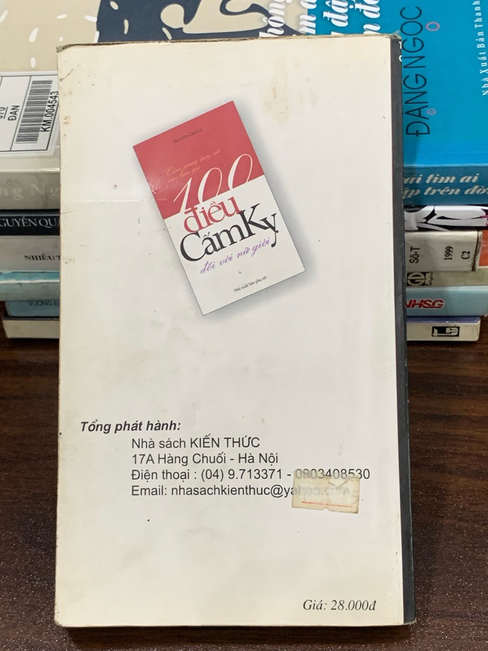 100 điều cấm kỵ đối với nữ giới – NXB Phụ Nữ