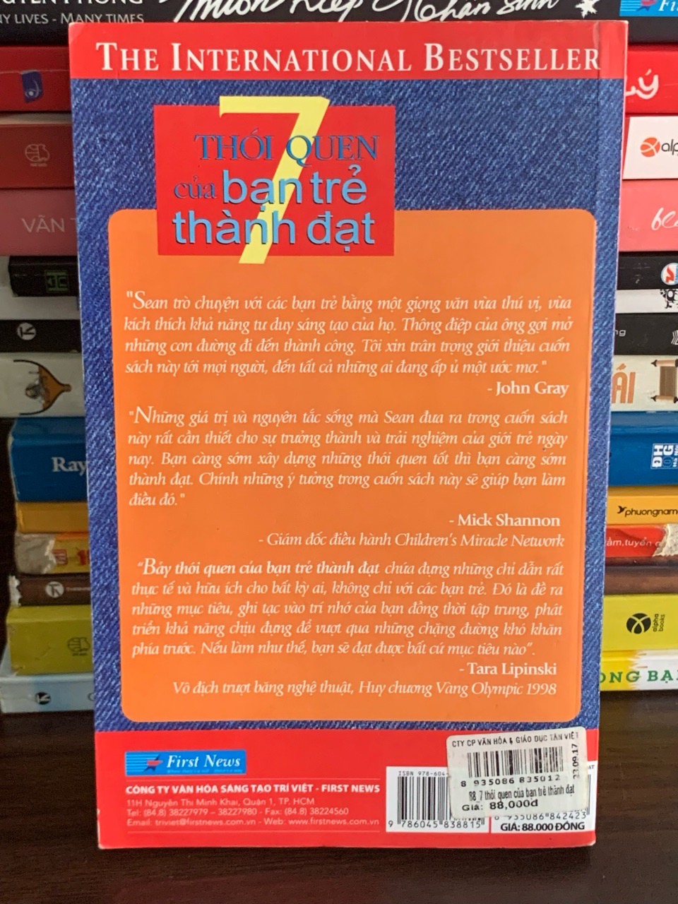 7 thói quen của bạn trẻ thành đạt – Sean Covey