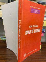 Bài giảng kinh tế lượng- Nguyễn Quang Dong - ảnh 3