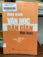 Giáo trình văn học dân gian Việt Nam – Lê Đức Luận - ảnh 1