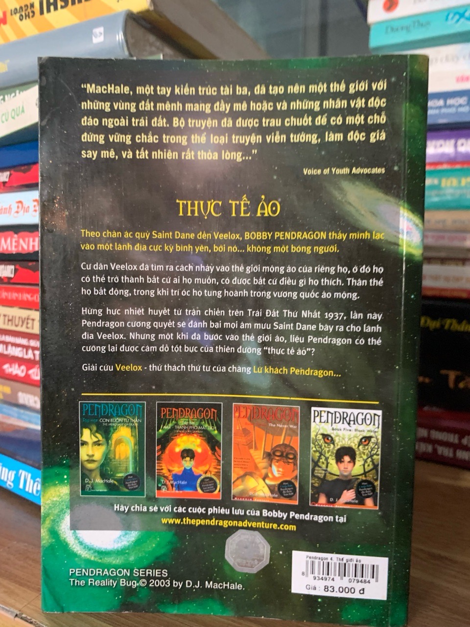 Pendragon Thế giới ảo -D.J Machale