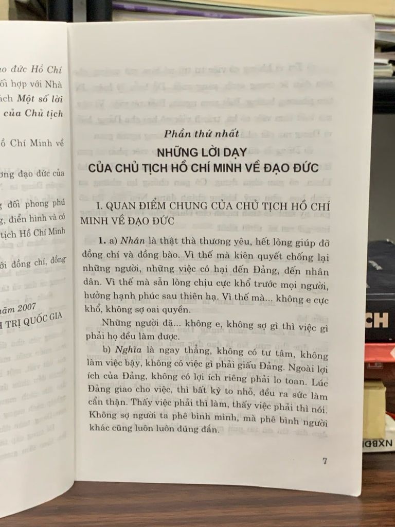 Một số lời dạy và mẩu chuyện về tấm gương đạo đức của Chủ tịch Hồ Chí Minh – (Bản in khác) - Ảnh thực tế 4