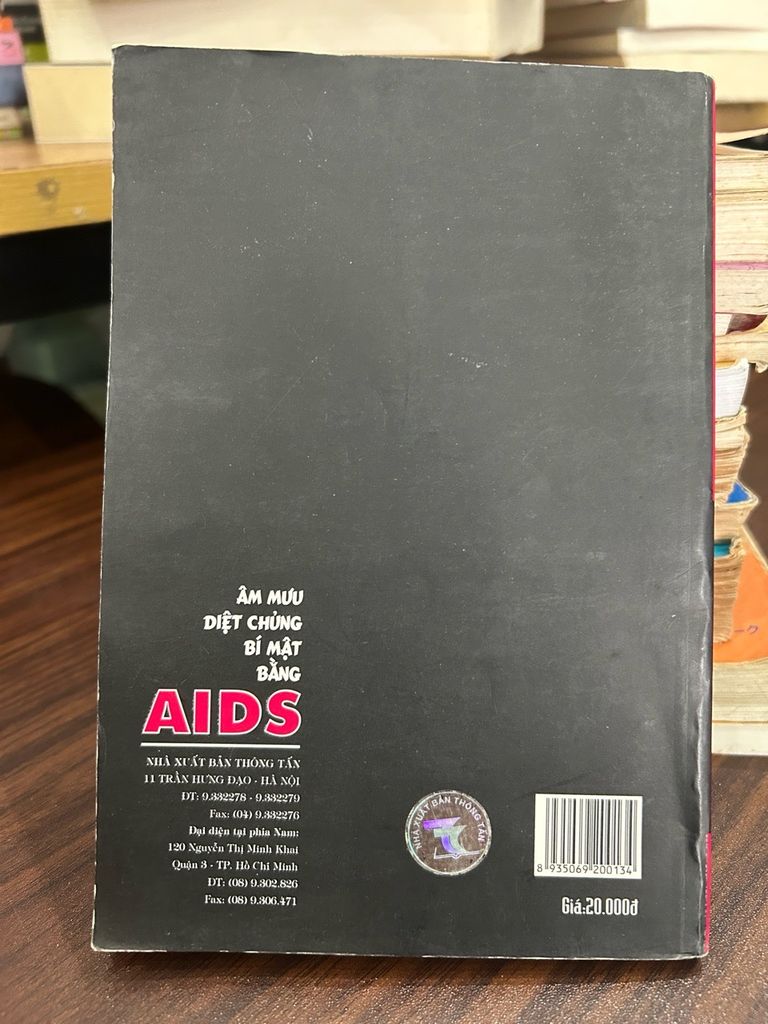 Âm mưu diệt chủng bí mật bằng AIDS -NXB Thông tấn - Ảnh thực tế 3